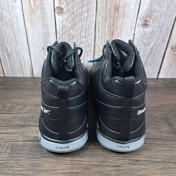 Reebok Sublite Cushion Comp Toe Mid Cut Black WP/SR EH Men's 10 W (Women's 12 W) - Picture 4 of 10